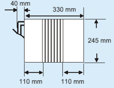 Frigoboat F 80 Plattenverdampfer