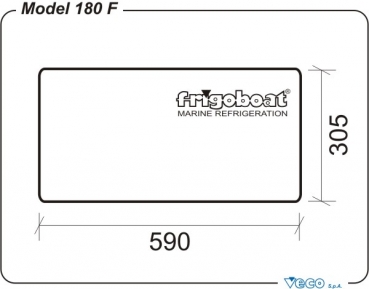 Frigoboat F 180 F INOX Plattenverdampfer