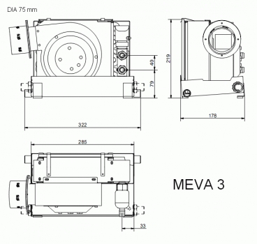 Fan Coil EVA 3 Dry Pan