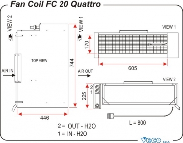 Fan Coil FC20 Quattro