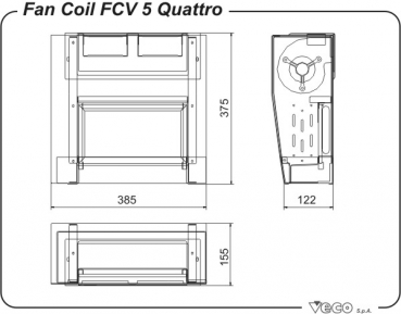 Fan Coil FCV 5 Quattro