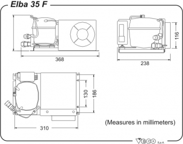 Frigoboat Elba 35 F, bis 200 Liter