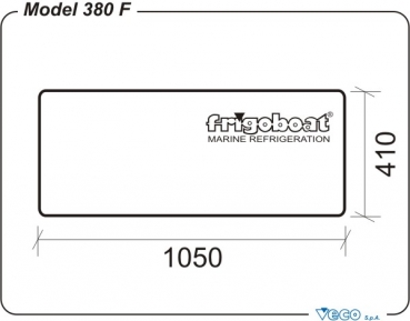 Frigoboat F 380 F INOX Plattenverdampfer