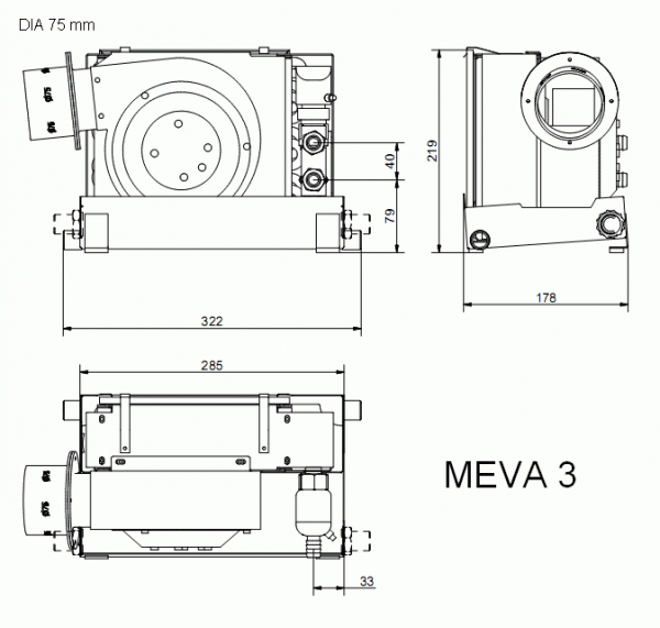 Fan Coil EVA 3 Dry Pan