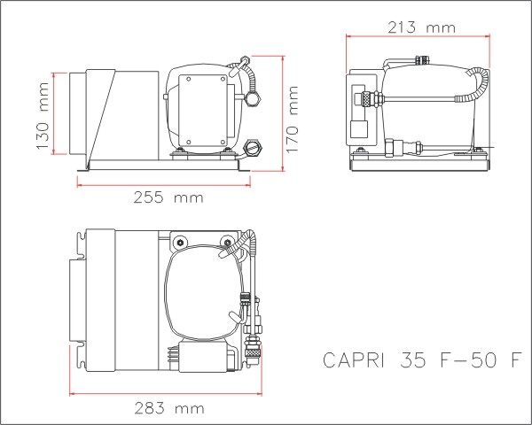 Frigoboat Capri 50 F, bis 340 Liter