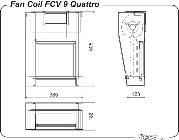 Fan Coil FCV 9 Quattro