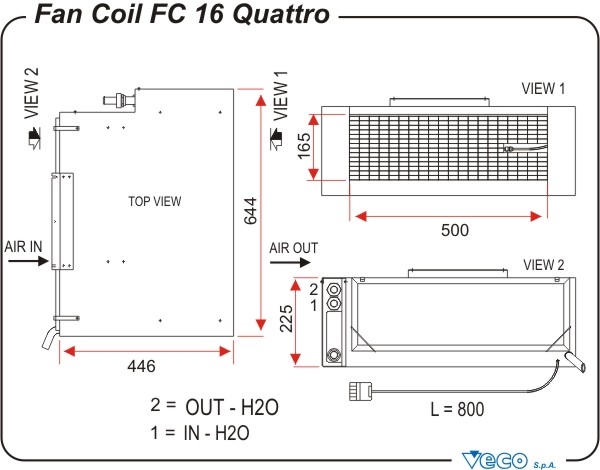 Fan Coil FC16 Quattro