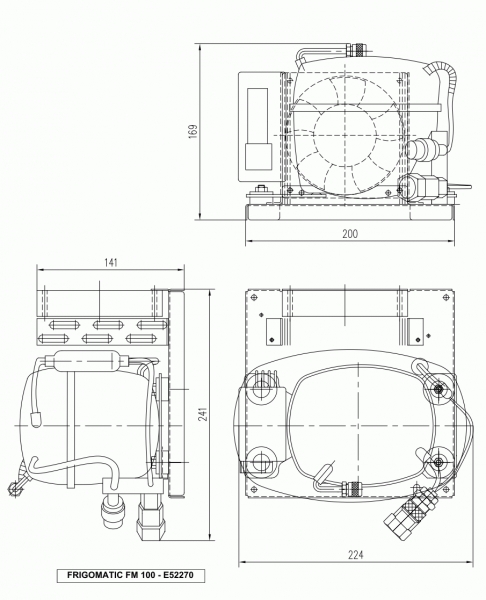 Frigoboat FM100, bis 100 Liter